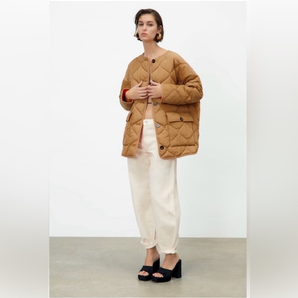 ZARA Oversized Puffer Jacket - Picture 5 of 8